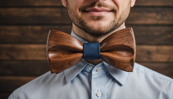 Nœud papillon en bois : créez un look original sur mesure